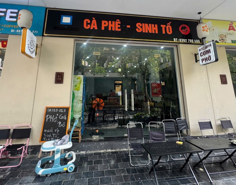 Cafe - Sinh tố