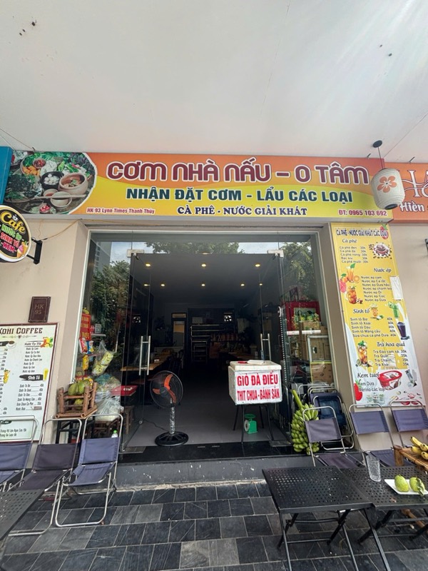Cơm nhà nấu O Tâm