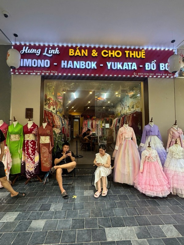 Hưng Linh - Bán & cho thuê Kimono